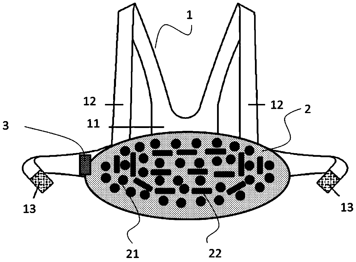 Abdomen supporting belt