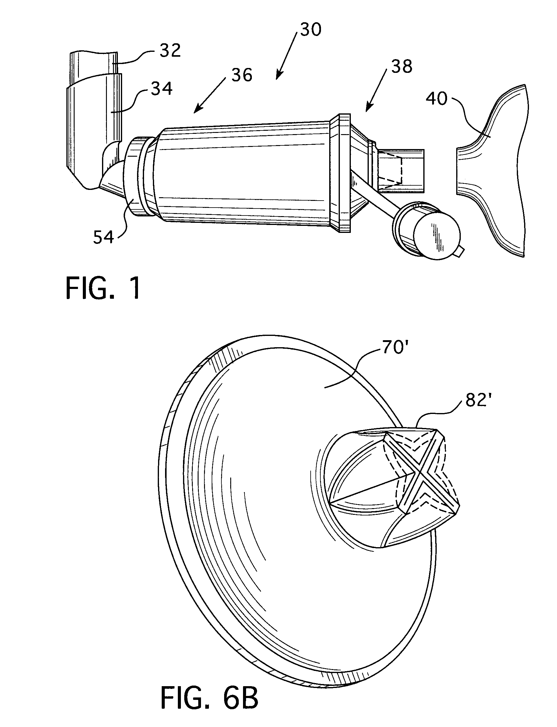 Valved holding chamber for use with an aerosol medication delivery system