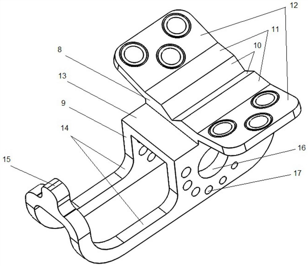 Surgical instrument calibration system and calibration method for navigation surgery