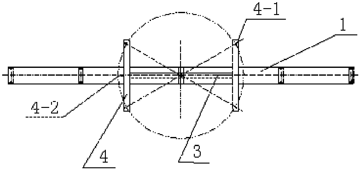 Positioning die for arranging elbow pipe on powder concentrator shell