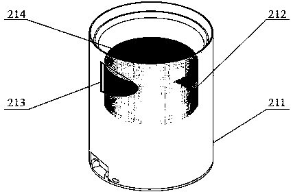 Vacuum cleaner utilizing cyclone tube for separation