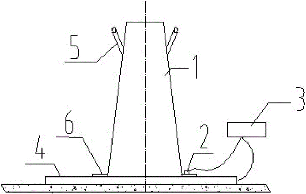 Self-compacting concrete expansion time automatic test device