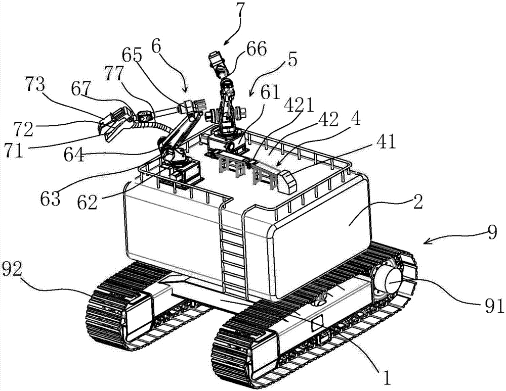 Automatic classifying tangerine picking machine