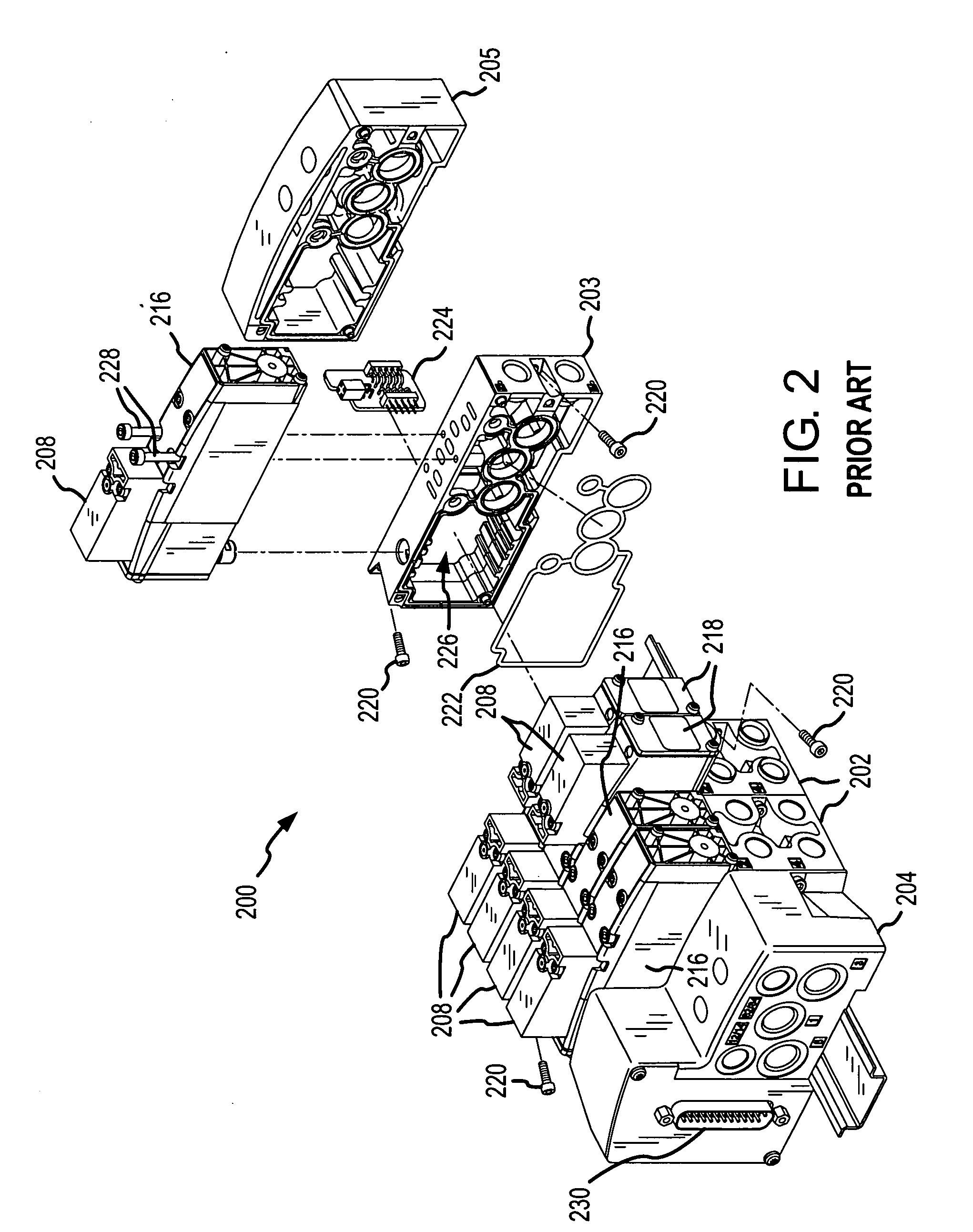 Valve with a rotated solenoid