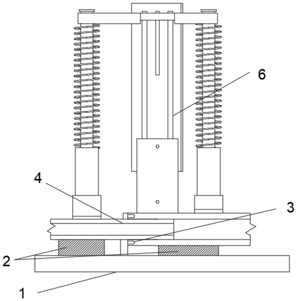 Automatic assembling mechanism for new energy automobile cooling connector positioning clamp