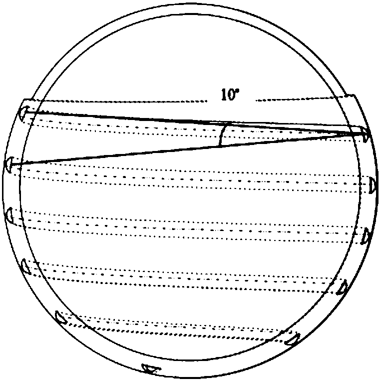 Lubricating bearing applied to multi-freedom-degree spherical moving device