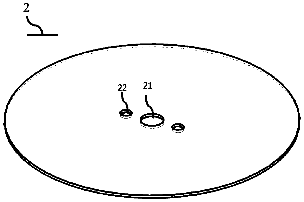 Centrifugal disc type micro-fluidic chip and application method thereof