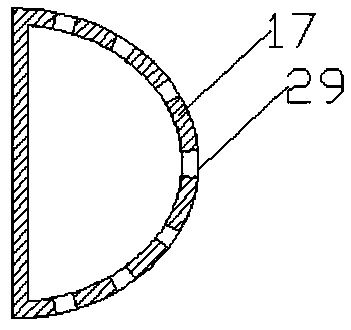 Dust-removal stirring device for preparing stabilizer