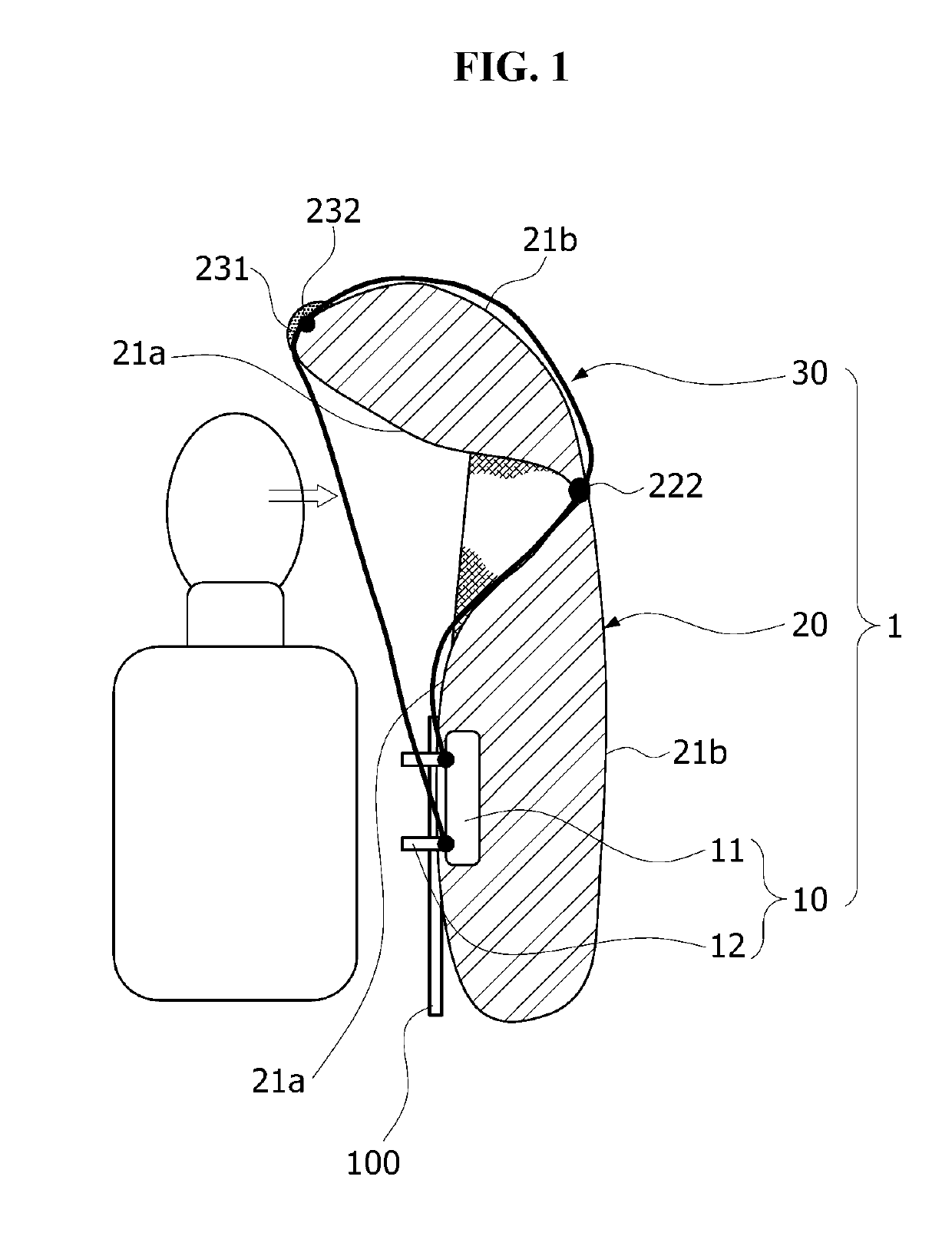 Side airbag device