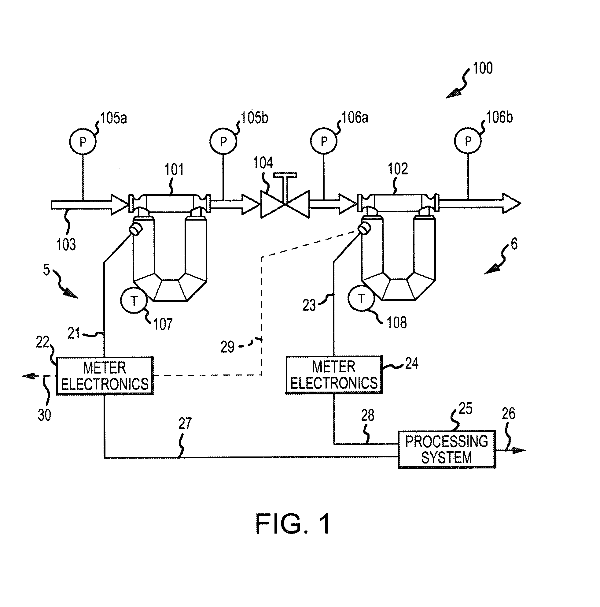 Fluid characteristic determination of a multi-component fluid with compressible and incompressible components