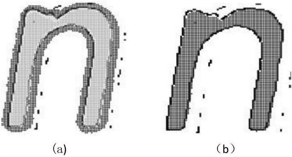 Multi-direction text detection method of natural scene