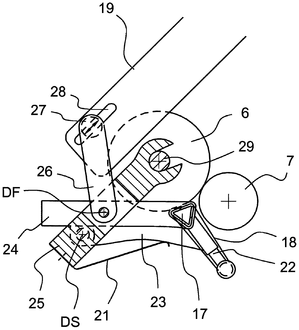 Drafting arrangement for spinning machine