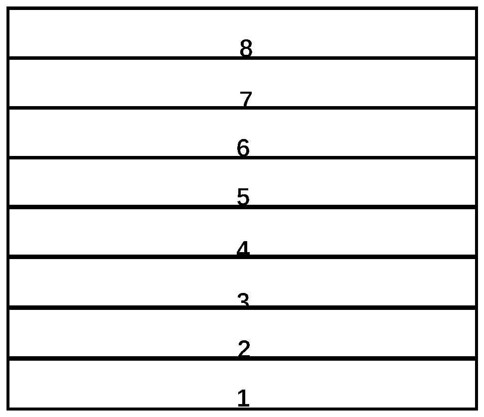 Benzonitrile derivative and application thereof to production of electroluminescent device