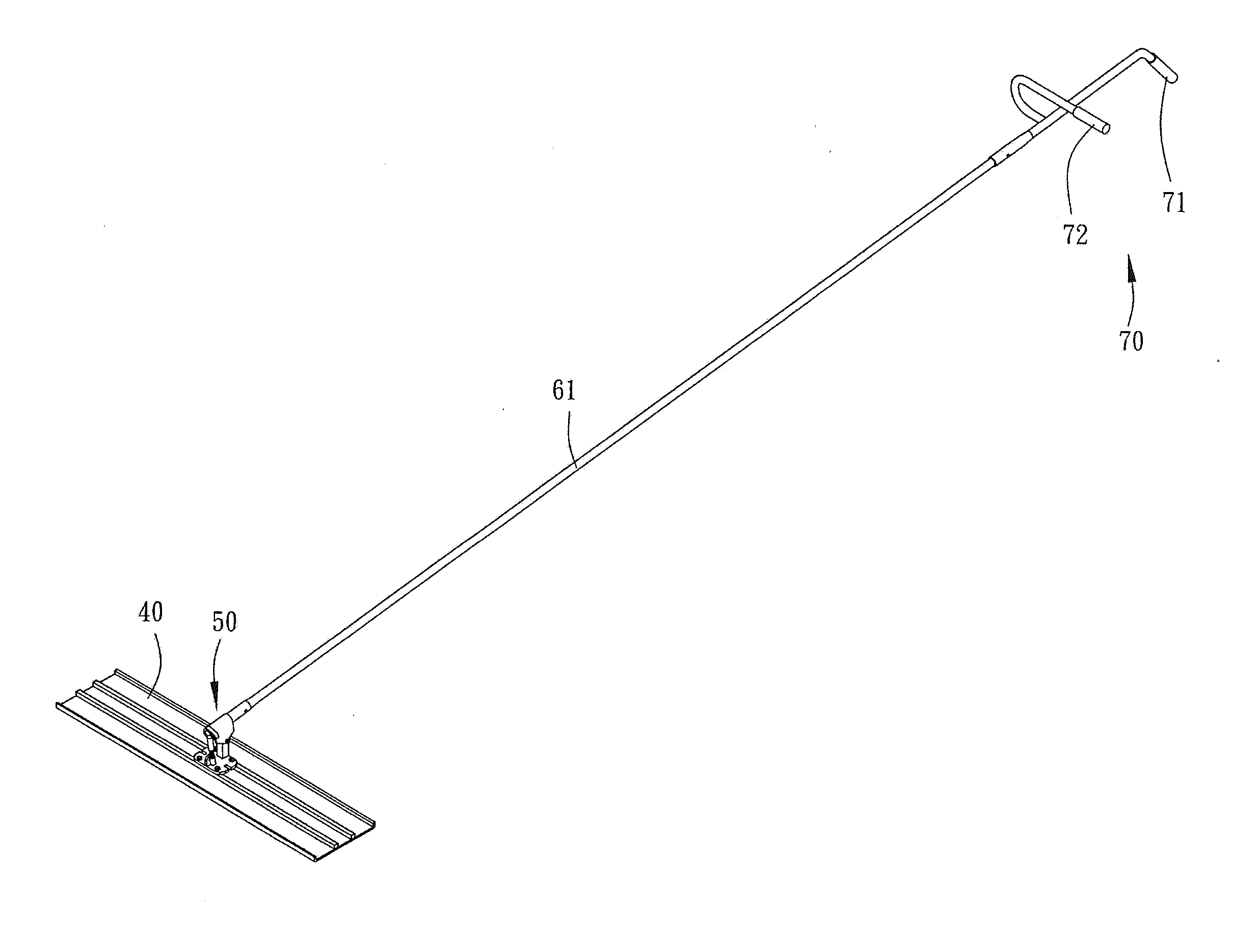 Spreading Device for a Cement Ground