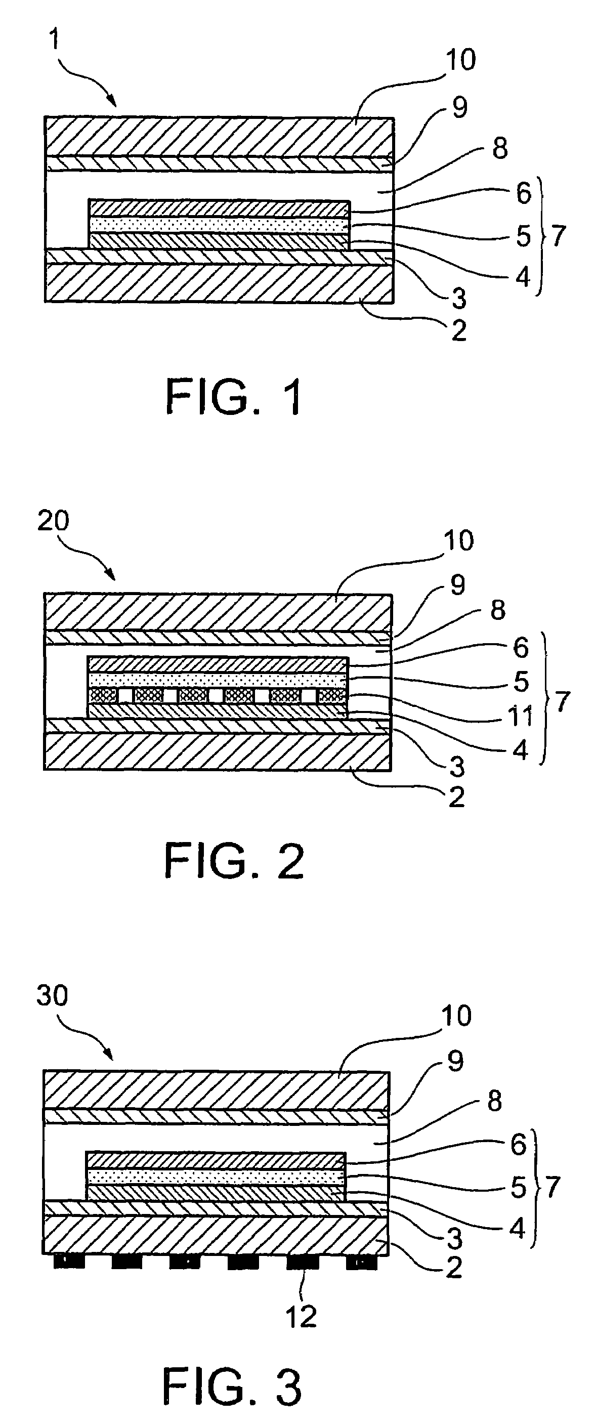 EL display device having a sealant layer