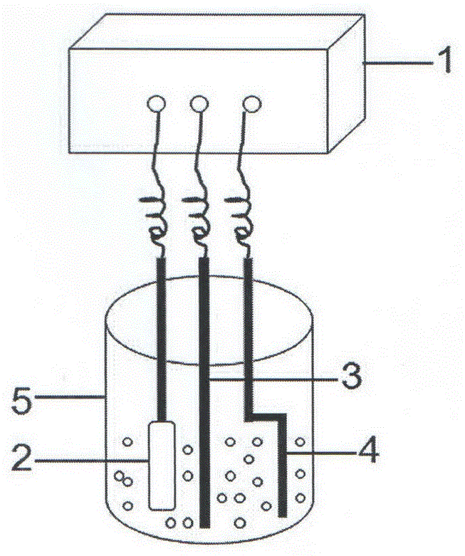 Method for detecting lead ions by utilizing electrochemical sensor