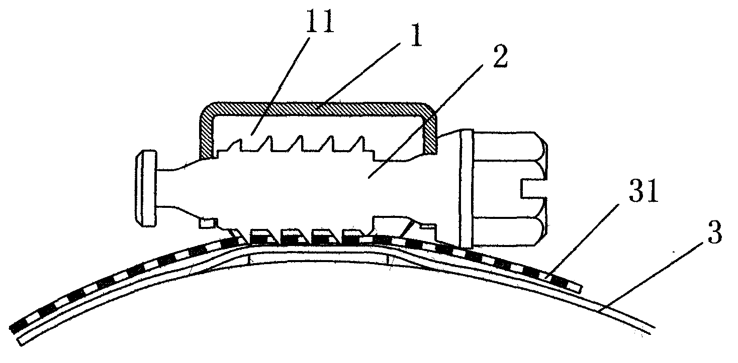 Hose clamp capable of being quickly locked