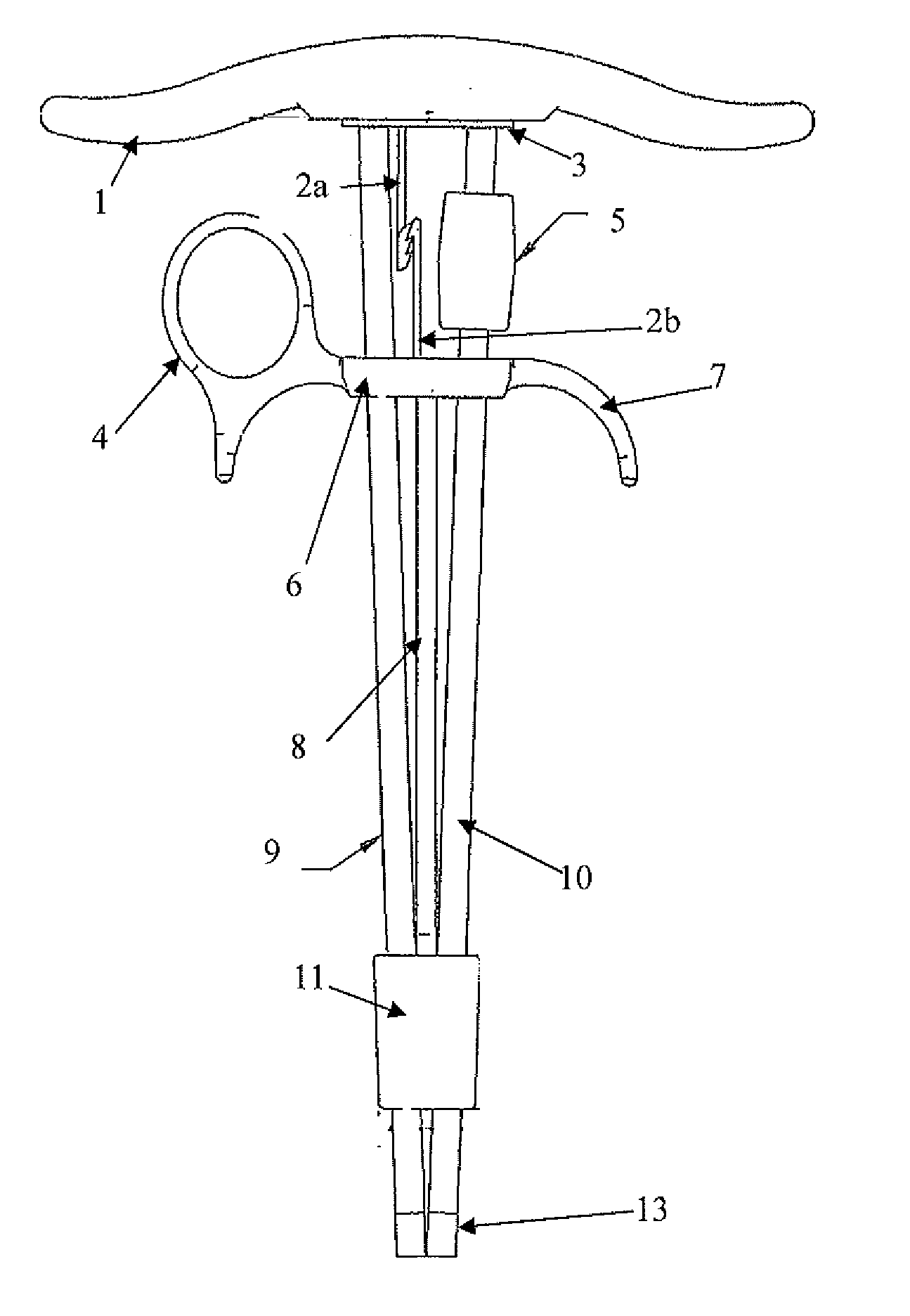 Pull-Locking Rotational Action Needle Driver