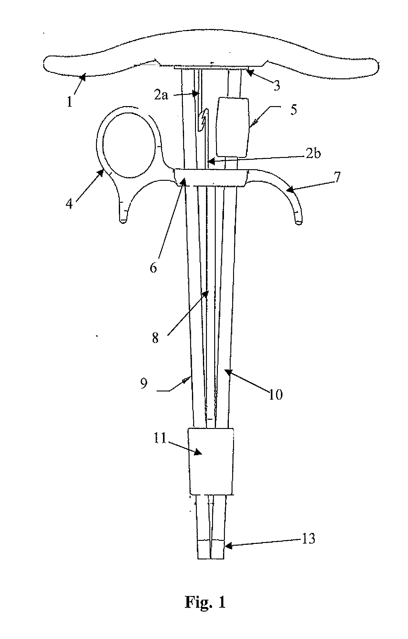 Pull-Locking Rotational Action Needle Driver