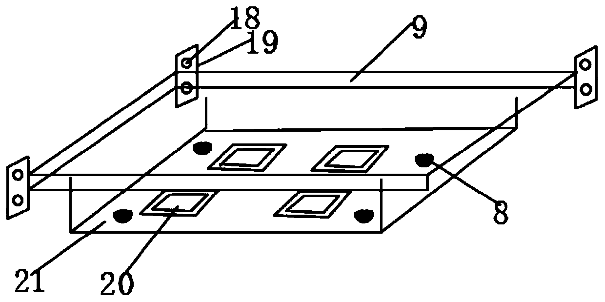 Automatic height adjusting spray head moving device of inkjet printer