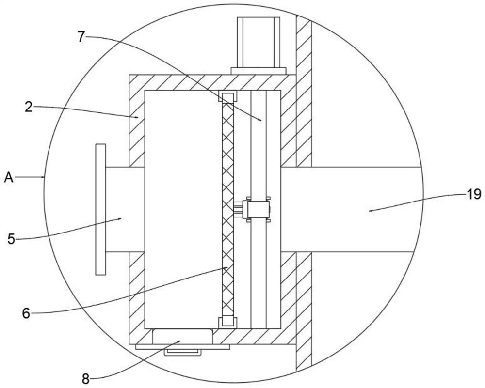 Odor treatment device for garbage power generation equipment and use method of odor treatment device