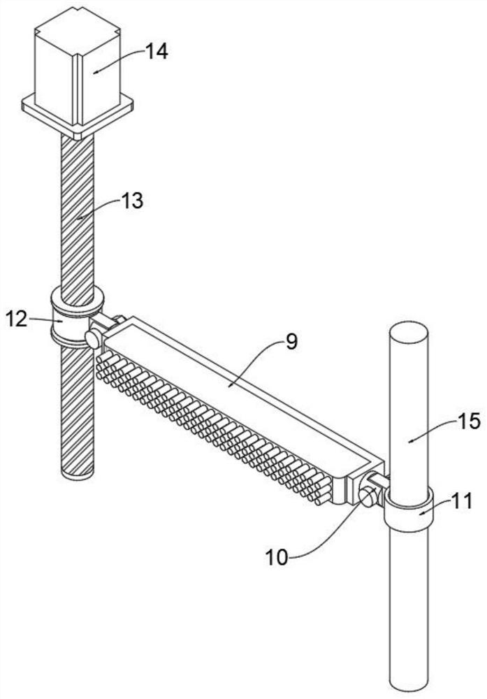 Odor treatment device for garbage power generation equipment and use method of odor treatment device