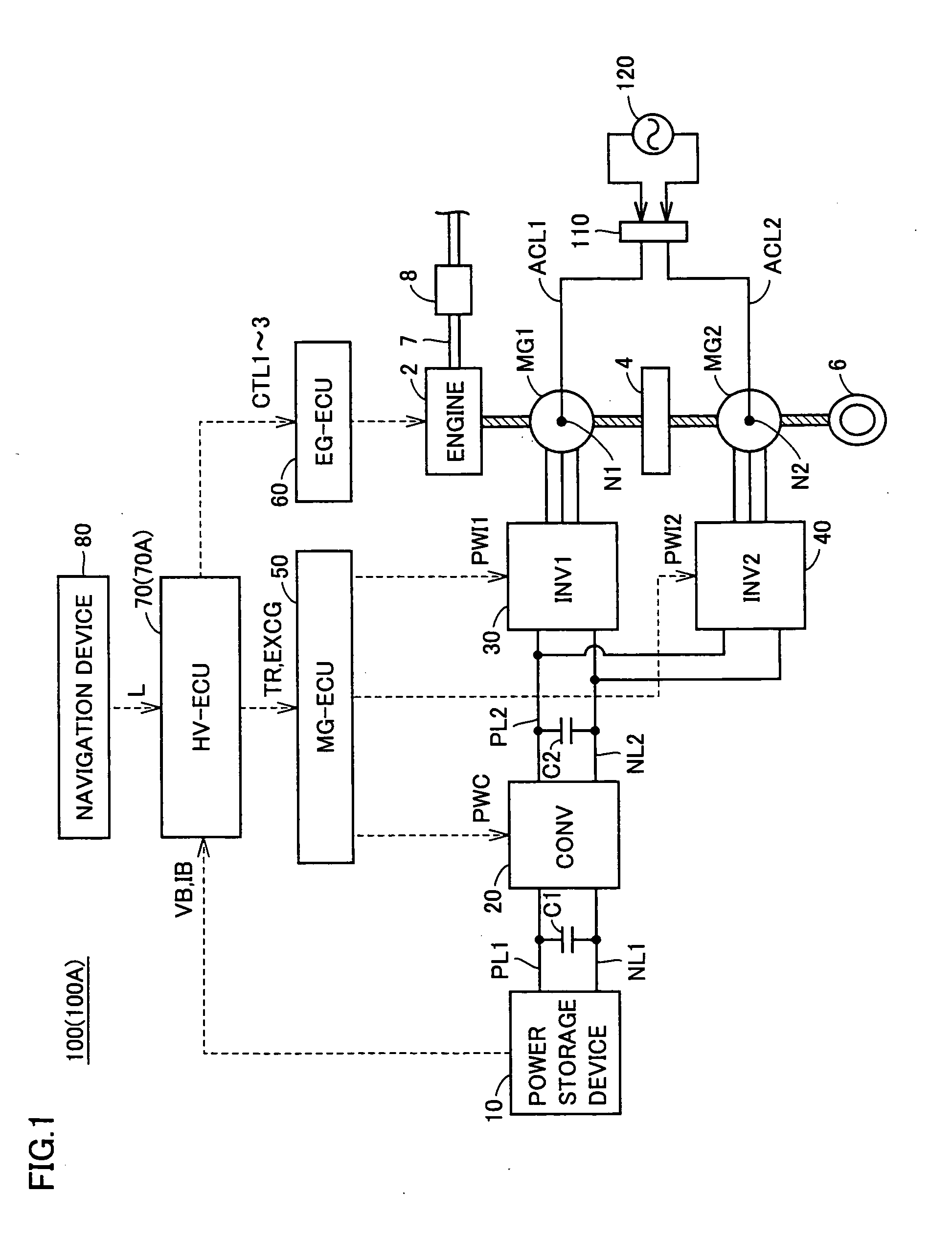 Hybrid vehicle and method of controlling the same