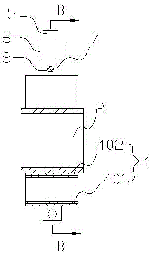 Integrated molding system for producing profile by using waste materials