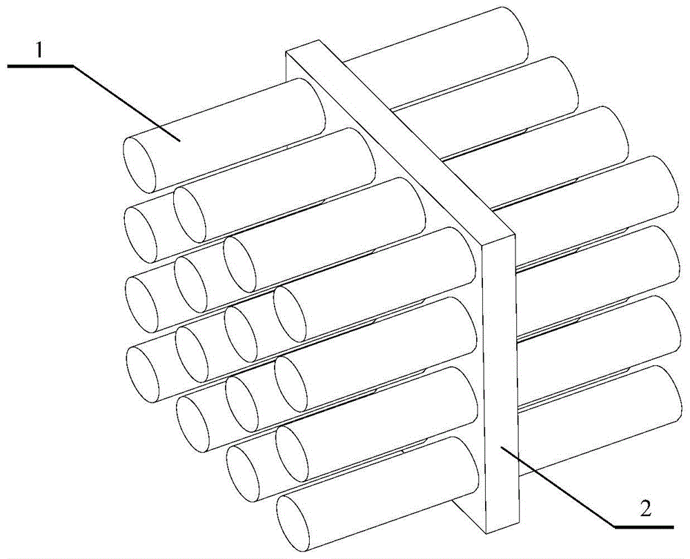 Manufacturing device and method of resin transparent concrete block