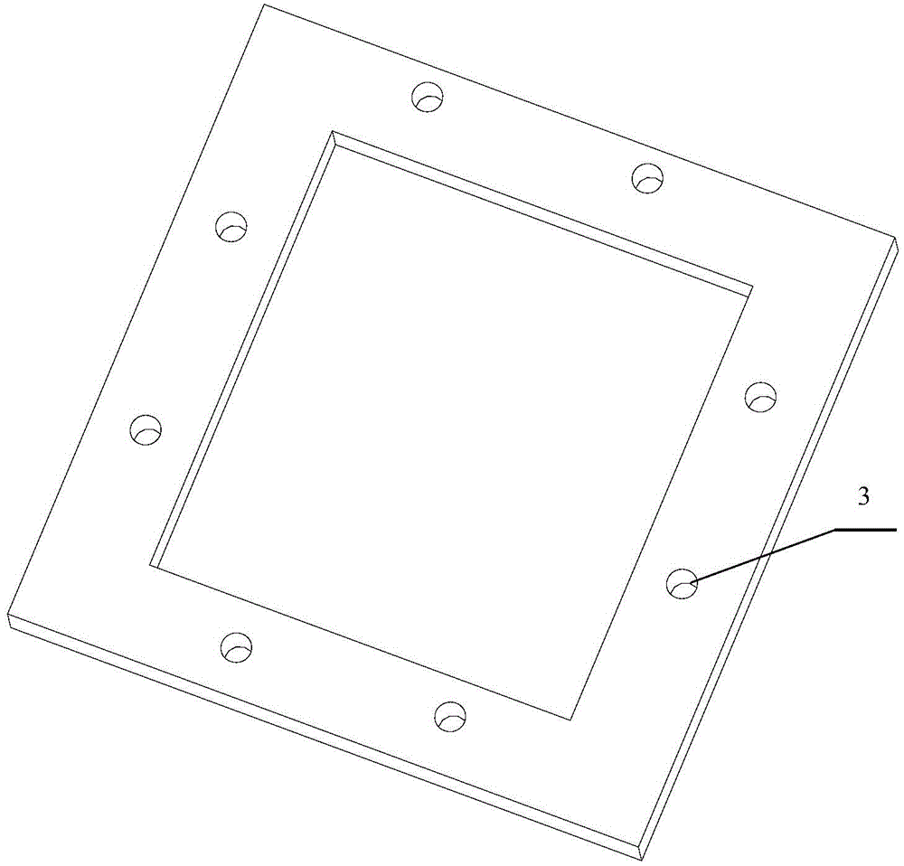 Manufacturing device and method of resin transparent concrete block