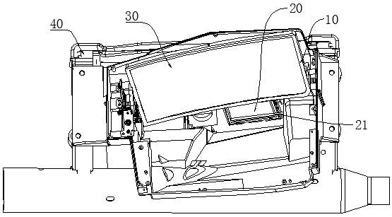 Head-up display PGU temperature detection method