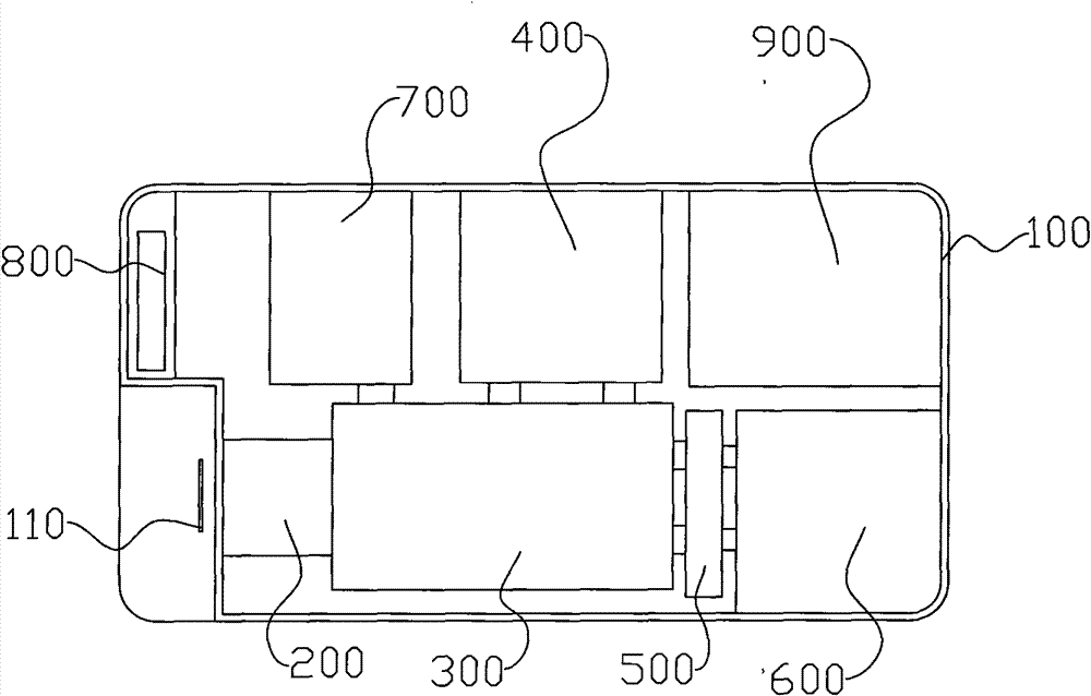 Drug explosive ion mobility spectrum detection device