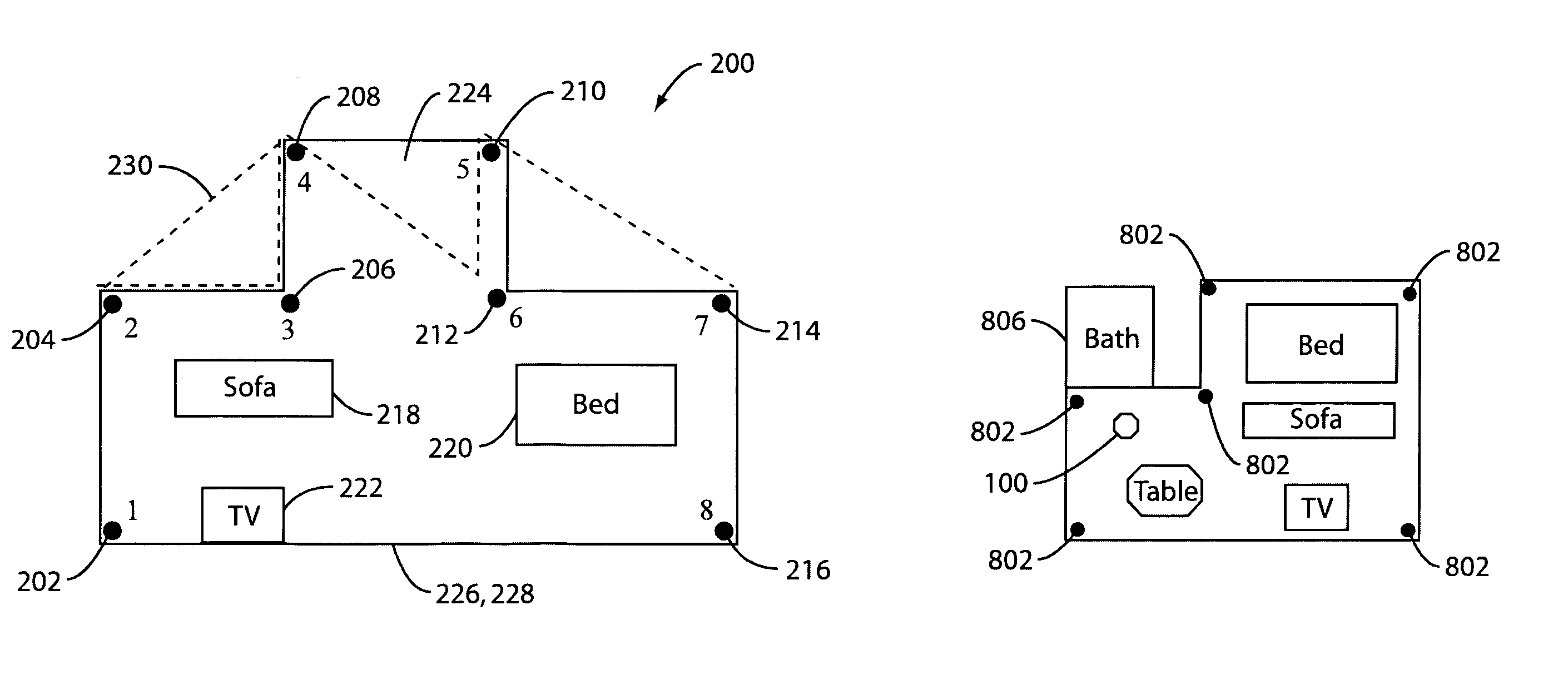 Location aware automata