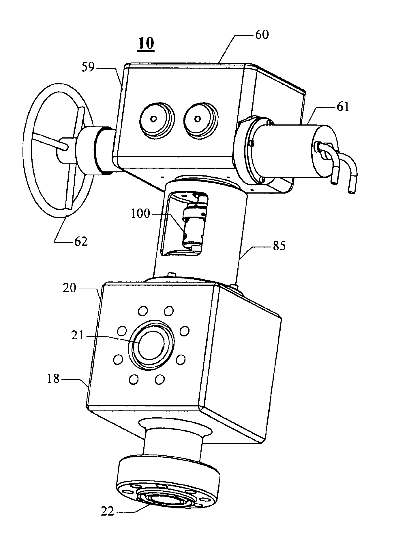 Modular actuator system for valves and chokes