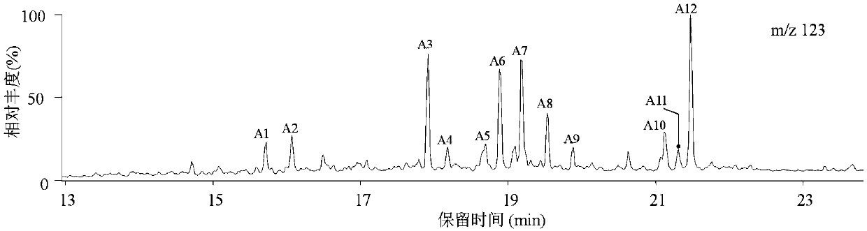 Crude oil density prediction method based on saturated hydrocarbon biomarker parameters