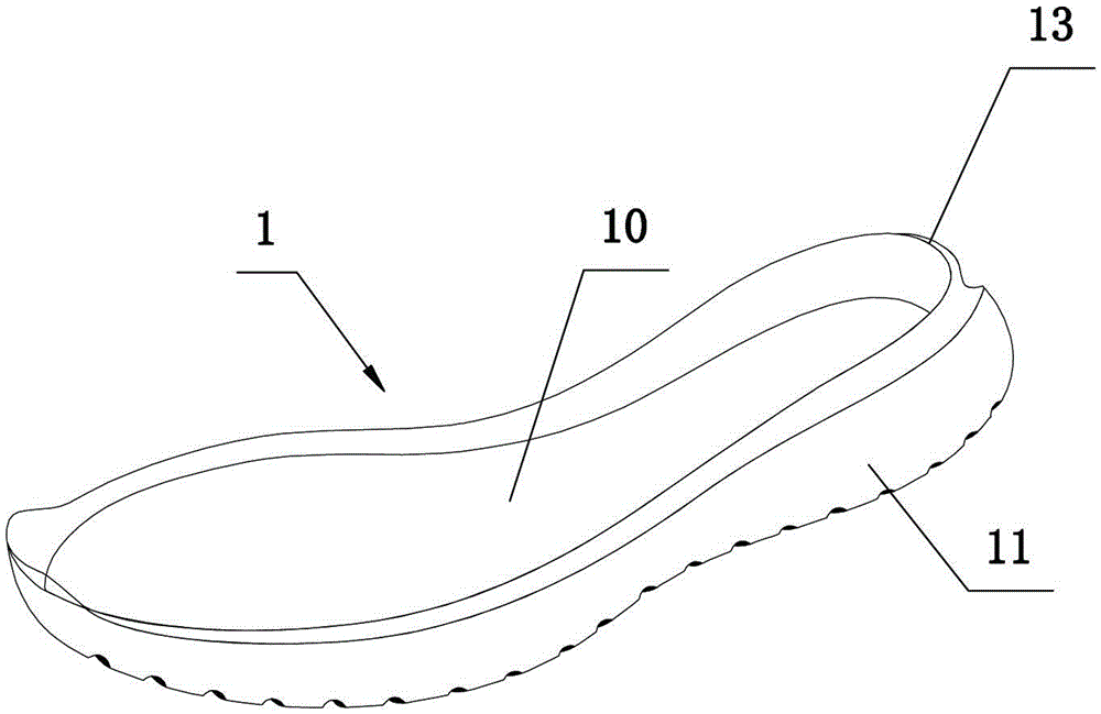 Integrally-formed shoe sole article with dual density and manufacturing method thereof