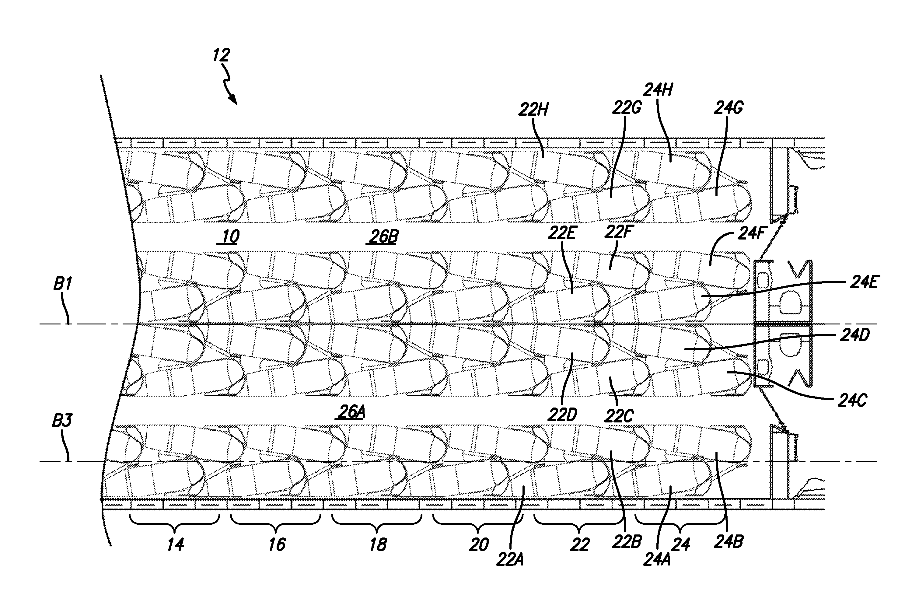 Aircraft seating configuration