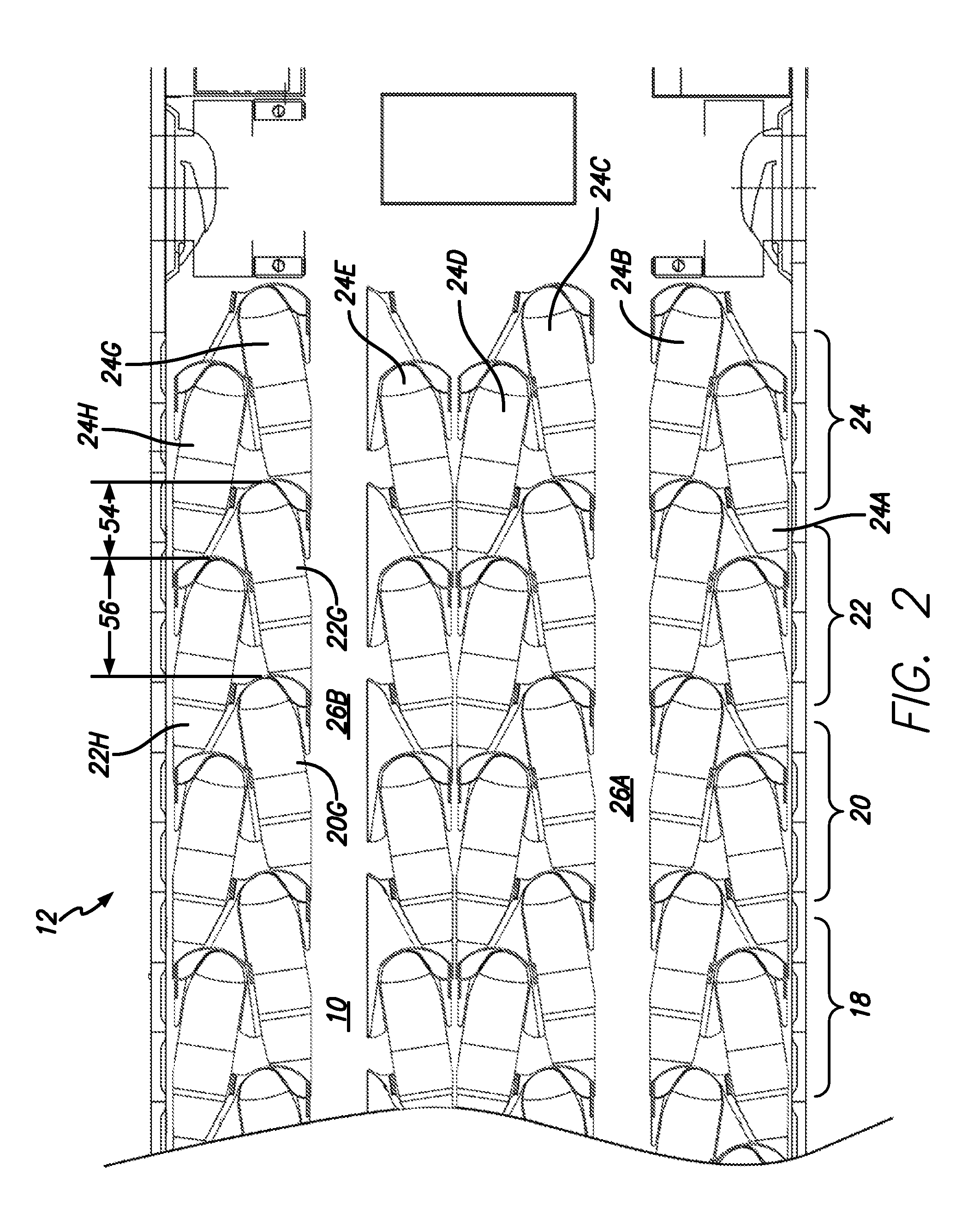 Aircraft seating configuration