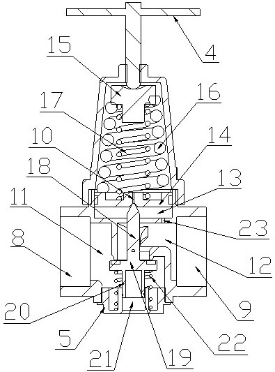 Electronic proportioning valve and control system