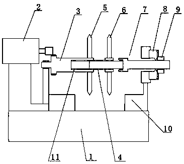 Adjustable combined cutting wheel