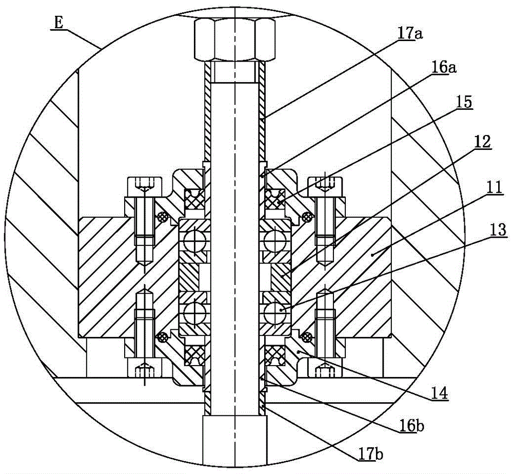 Equal flow pulse jet drilling bit device and design method thereof