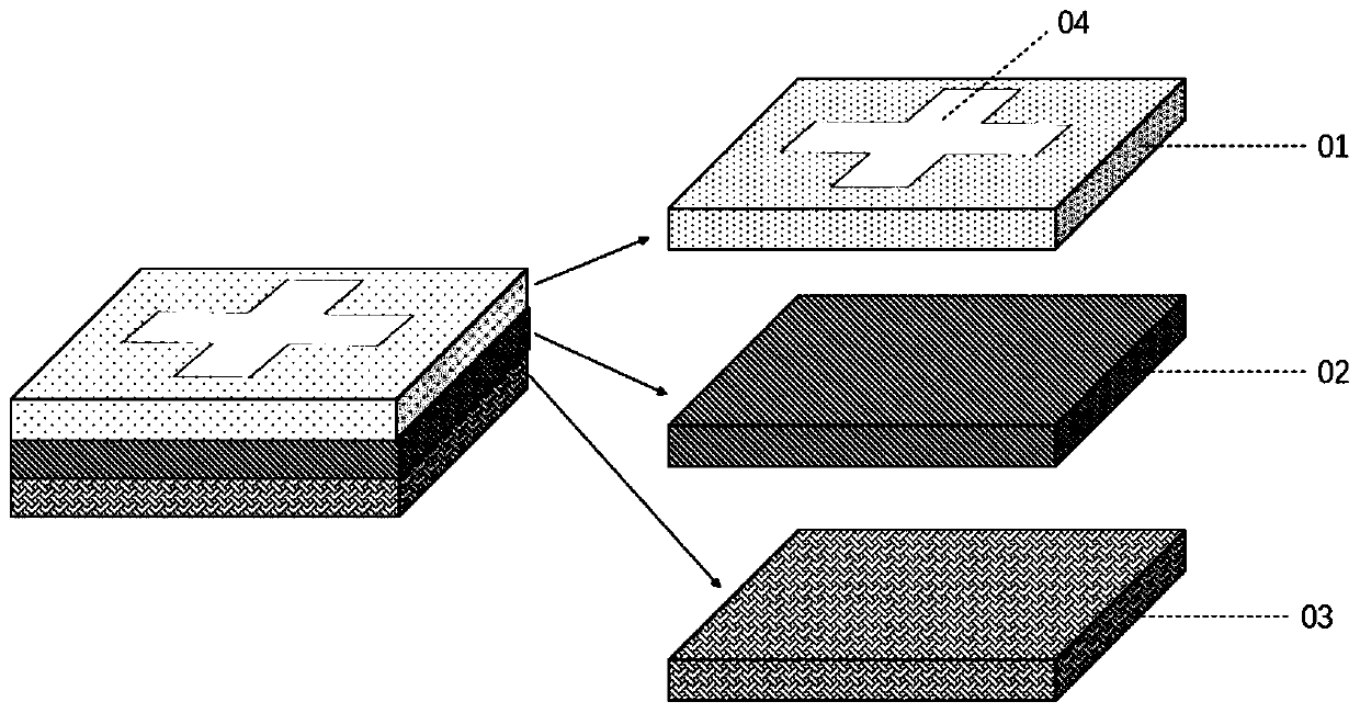 Intelligent infrared light switch for infrared window material and manufacturing method