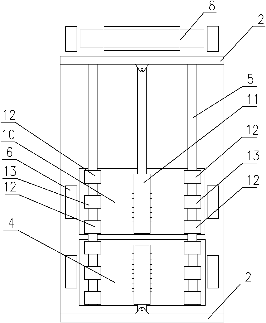 Follow-up clamp type climbing fire fighting rescue capsule