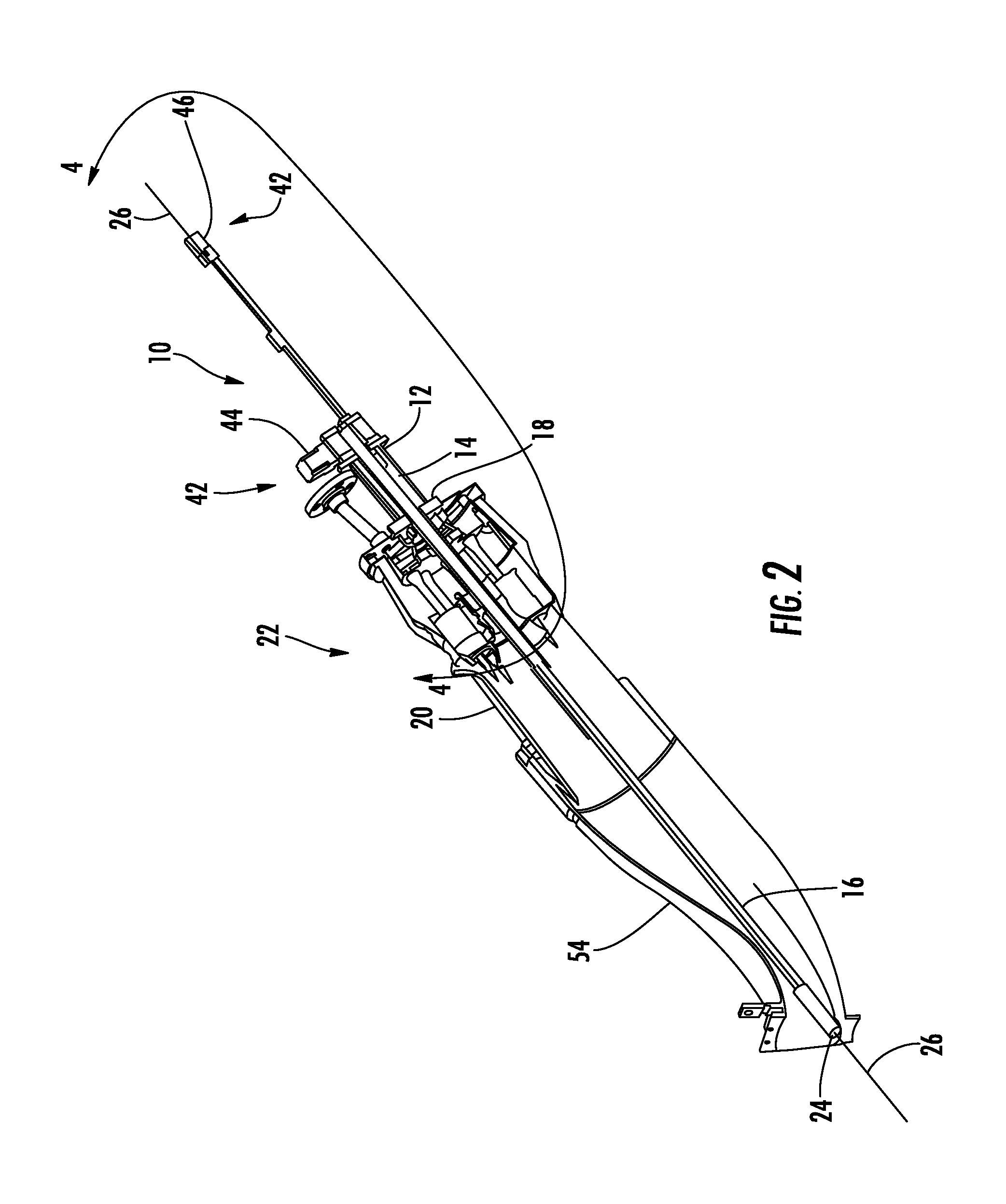 Inspection system for a combustor of a turbine engine