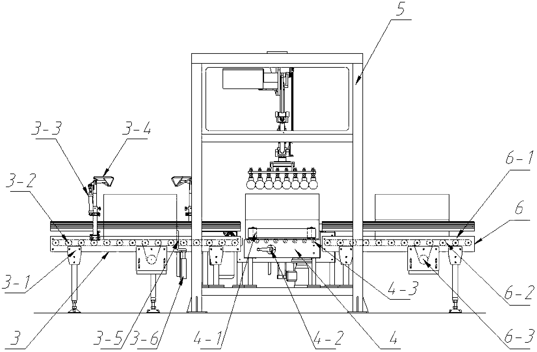 Boxing equipment for large-diameter industrial explosive cartridges