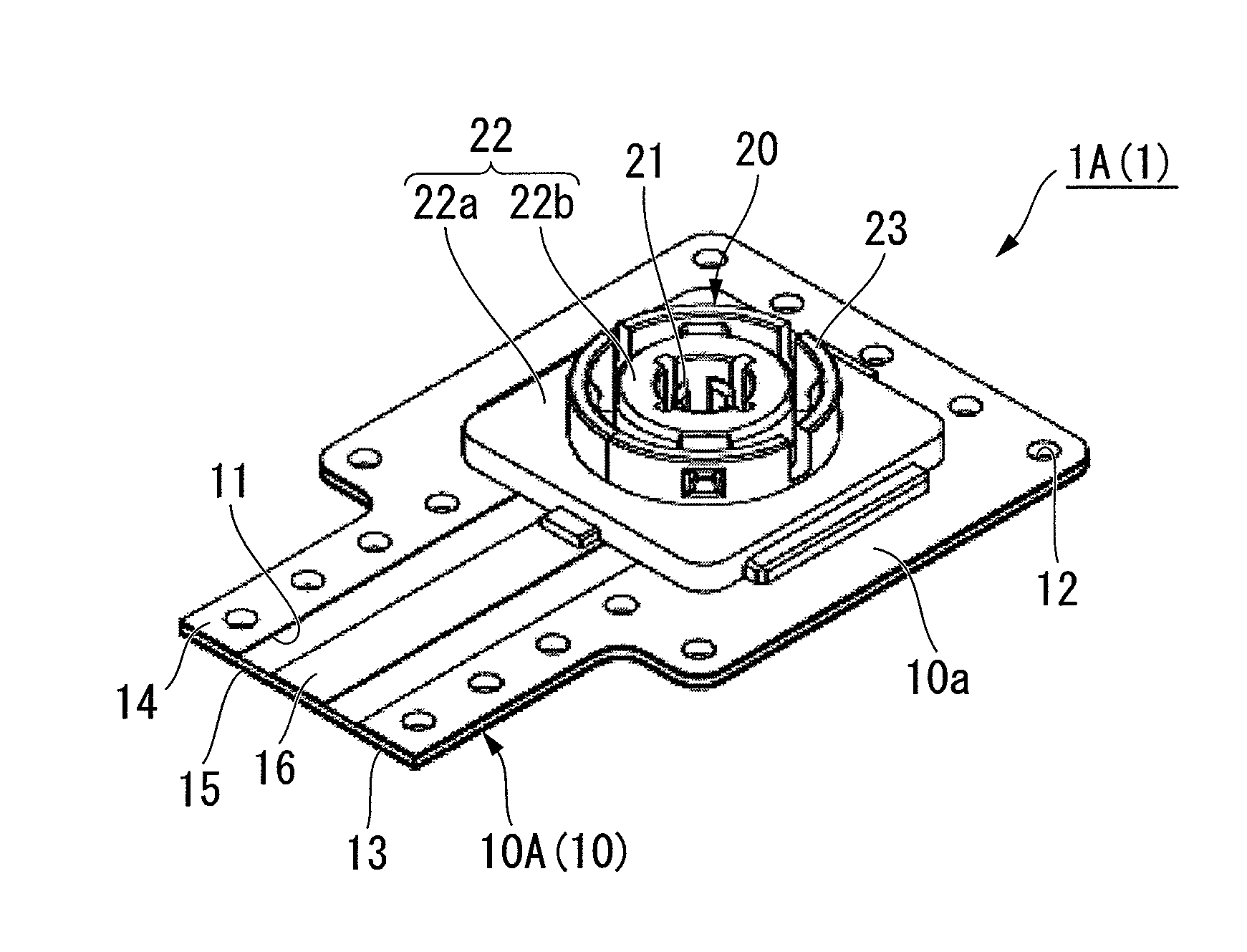 Cable connector and antenna component