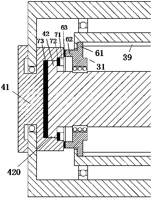 A heat-dissipating processing device for the surface of a plate