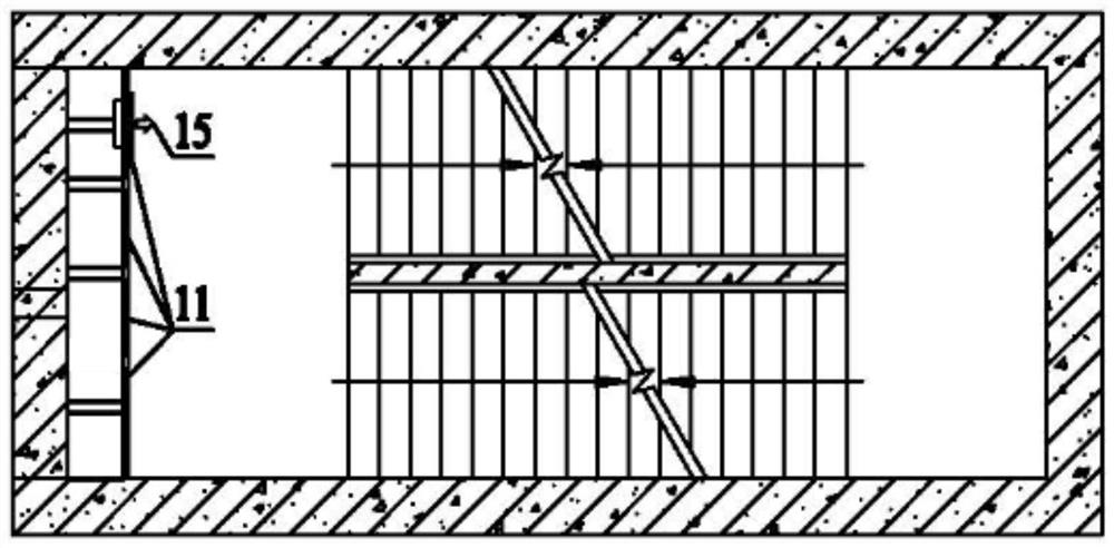 Subway station fire evacuation scissor stair pressurization air supply system