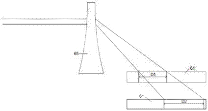 Agent mixing concentration online measurement apparatus