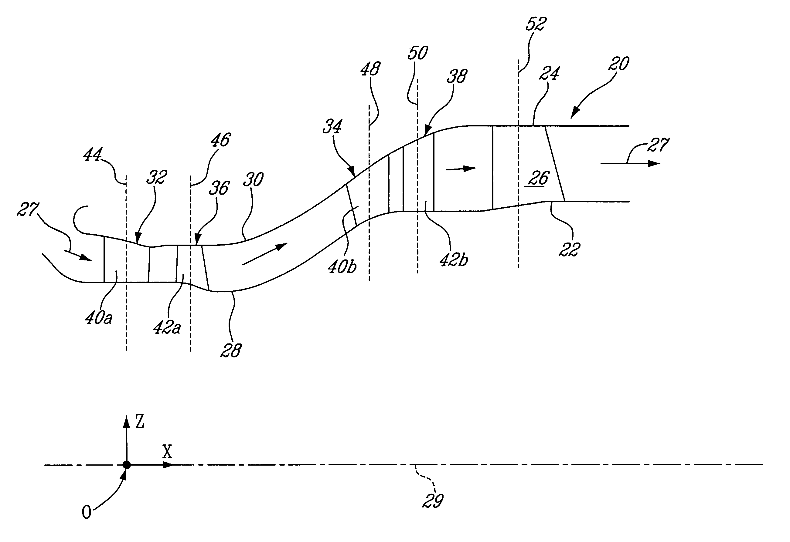 LP turbine vane airfoil profile